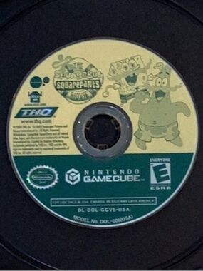 SpongeBob SquarePants The Movie Nintendo GameCube Game